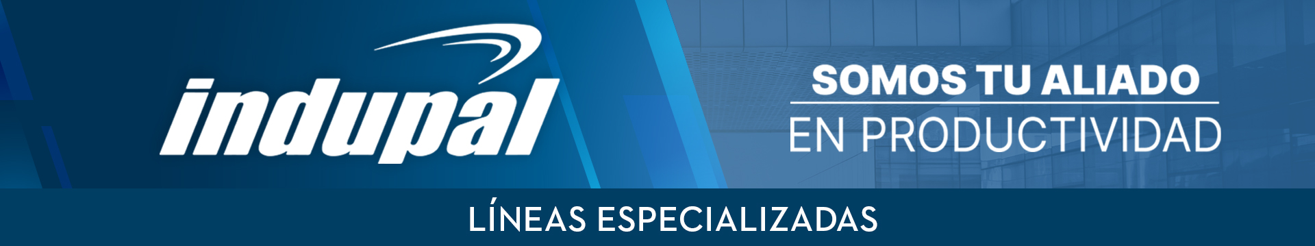 Banner principal Indupal