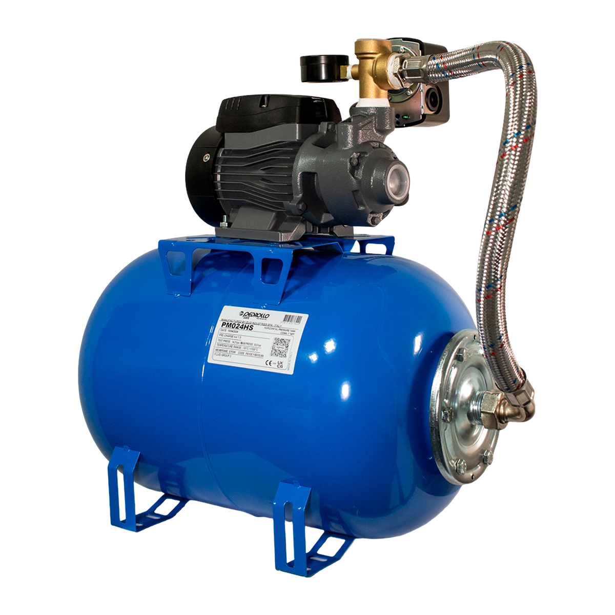 Sistema hidroneumático | 0.5hp | 110V | tanque 24 litros