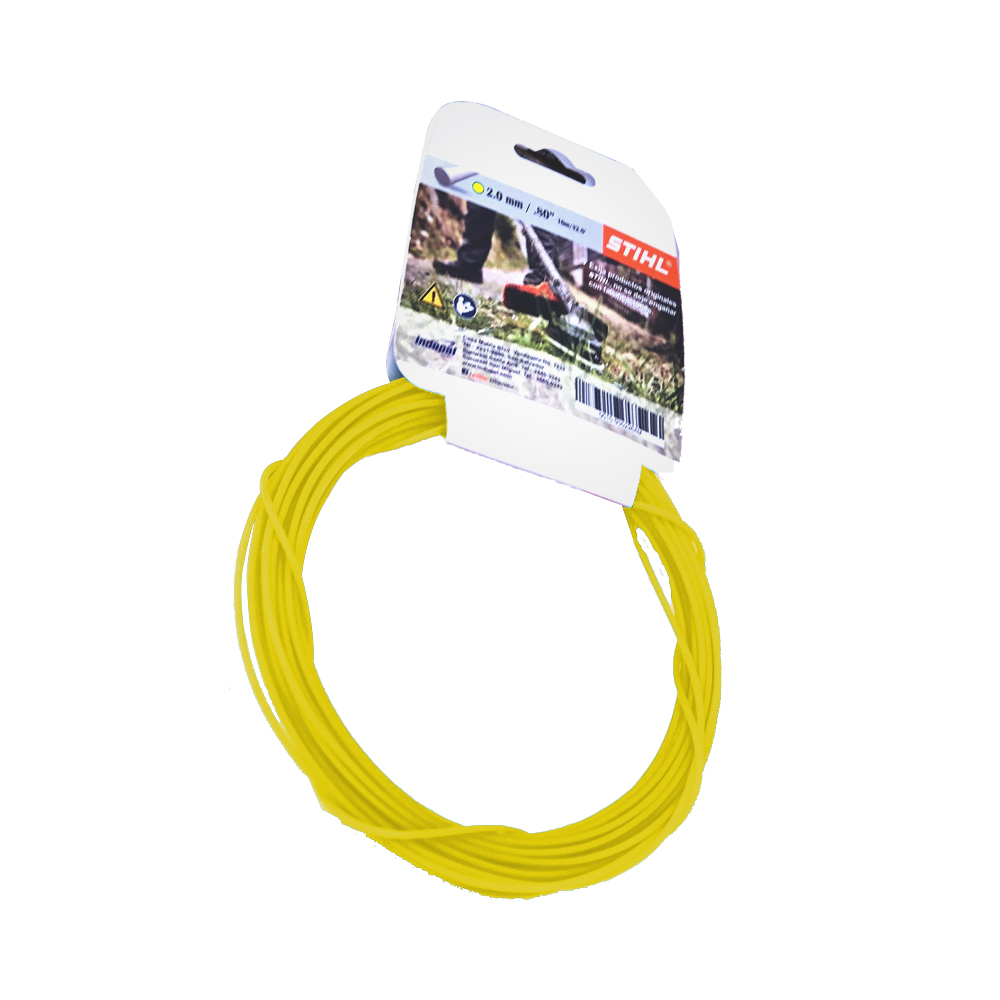 HILO DE CORTE REDONDO AMARILLO 3.0MM 10M