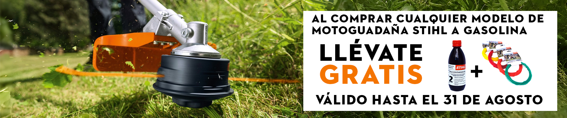 Promoción en Motoguadañas