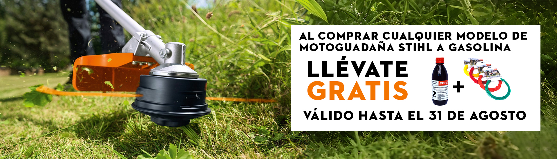 Promoción en Motoguadañas
